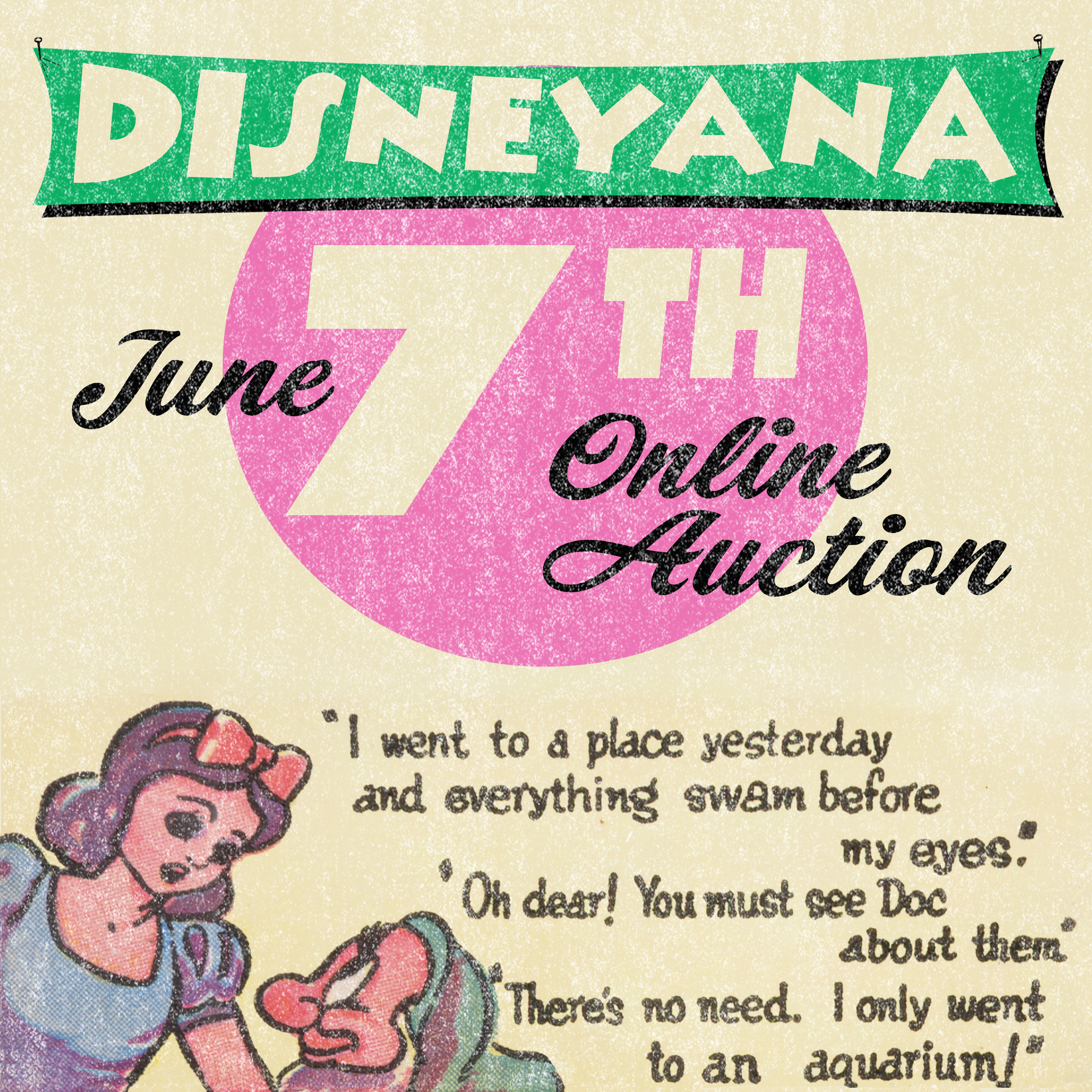 June 7th Disneyana Online Auction